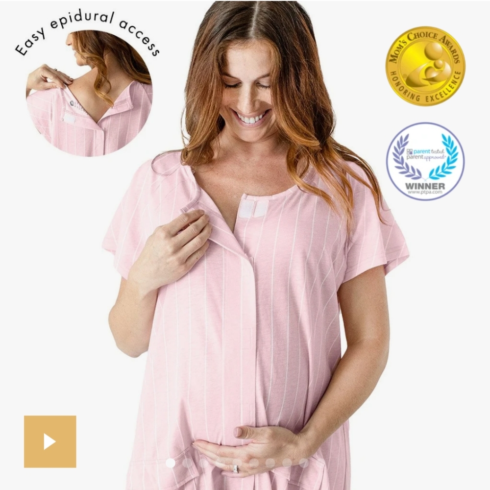 Kindred Bravely Pink Maternity Gown
